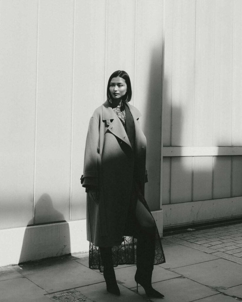 Made-to-order coat from the brand Garment by